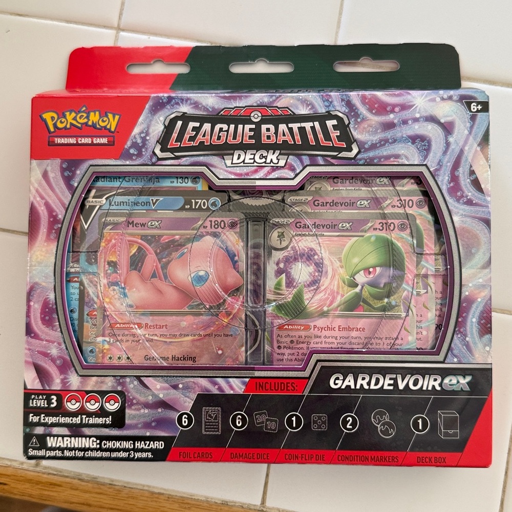 Pokemon League Battle Deck - Pink and Blue Gardevoir EX